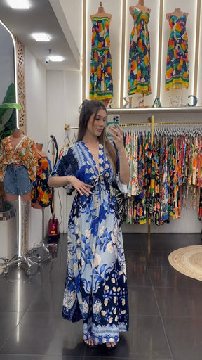 Vestido Aquarella