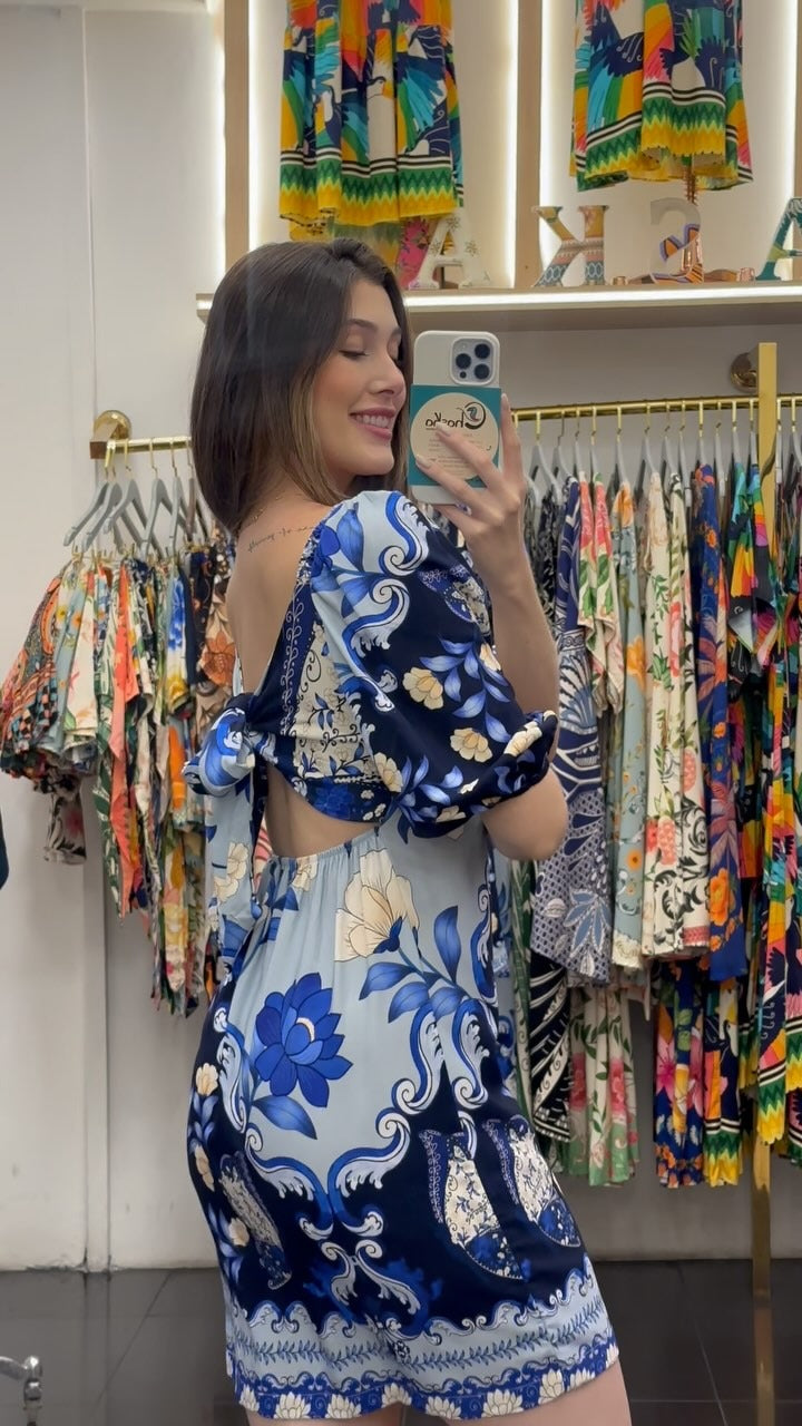 Vestido Aquarella